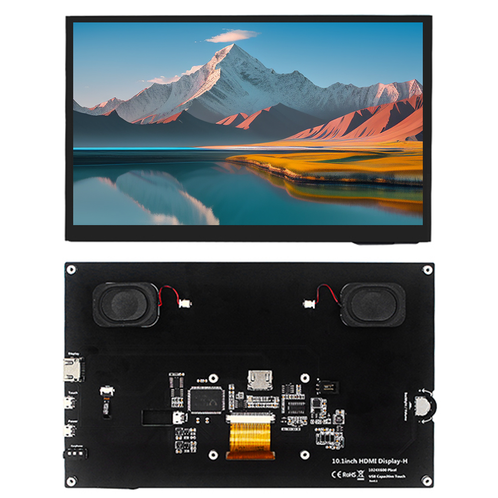 Raspberry Pi 10.1 Inch Capacitive Touch Screen Ips - Layar Sentuh Kapasitif 10.1 Inci 1280*800