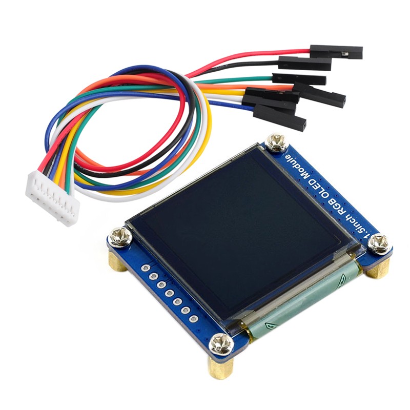Raspberry Pi 4 8Gb Ram Kit - Modul Layar OLED RGB SPI 1,5