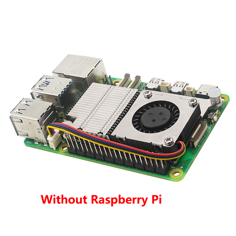 Raspberry Pi Water Cooling Kit - Pendingin Aktif Argon THRML 30mm untuk