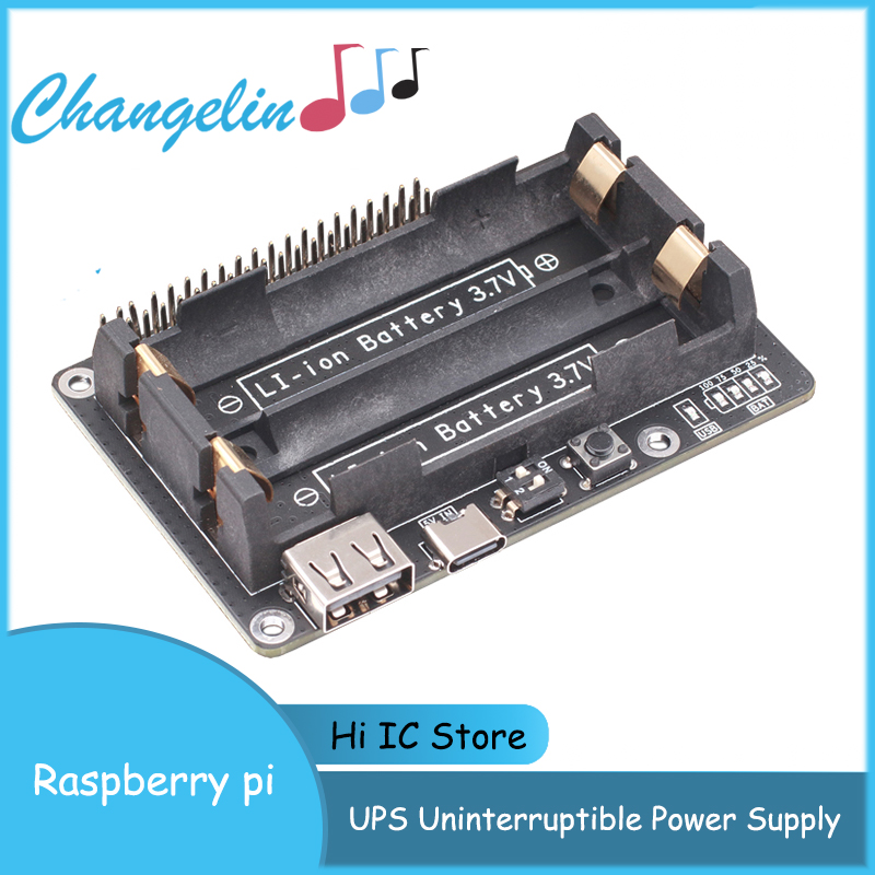 Raspberry Pi Uninterrupted Power Supply Ups 18650 - Raspberry Pi 18650 UPS Catu Daya