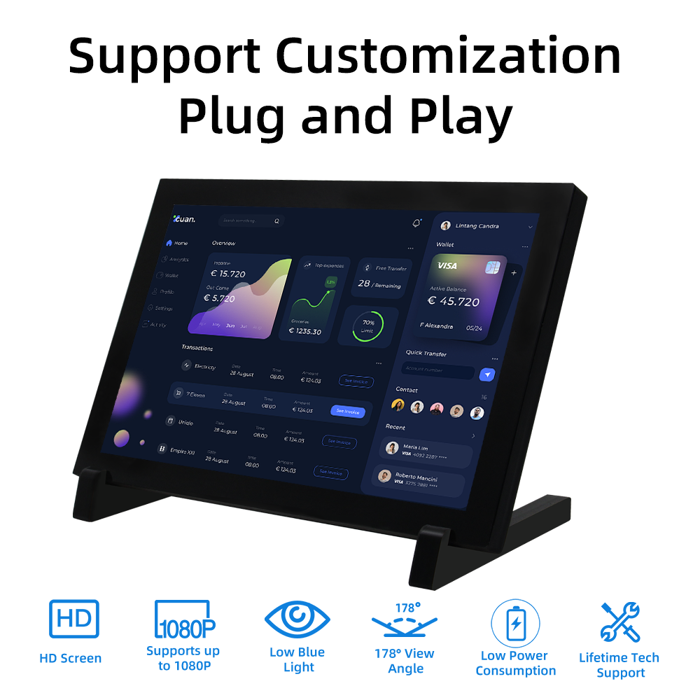 IPistBit Monitor Portabel Laya - Raspberry Pi 10.1 Inch Capacitive Touch Screen Ips ulasan dan harga