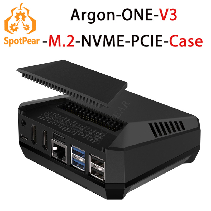 Casing Argon ONE V3 M.2 NVME u - Argon One V3 M.2 Nvme Case ulasan dan harga