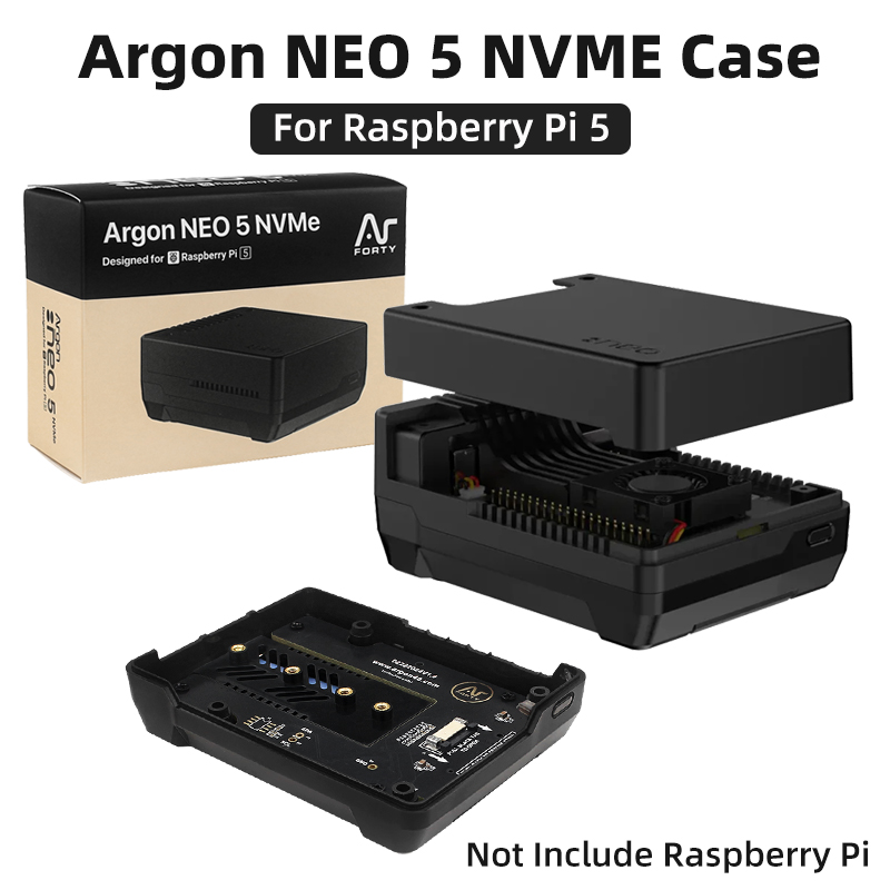 Casing Argon NEO 5 M.2 NVME PC - Argon One V3 M.2 Nvme Case ulasan dan harga